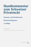 Cover Handkommentar zum Schweizer Privatrecht, Band 1